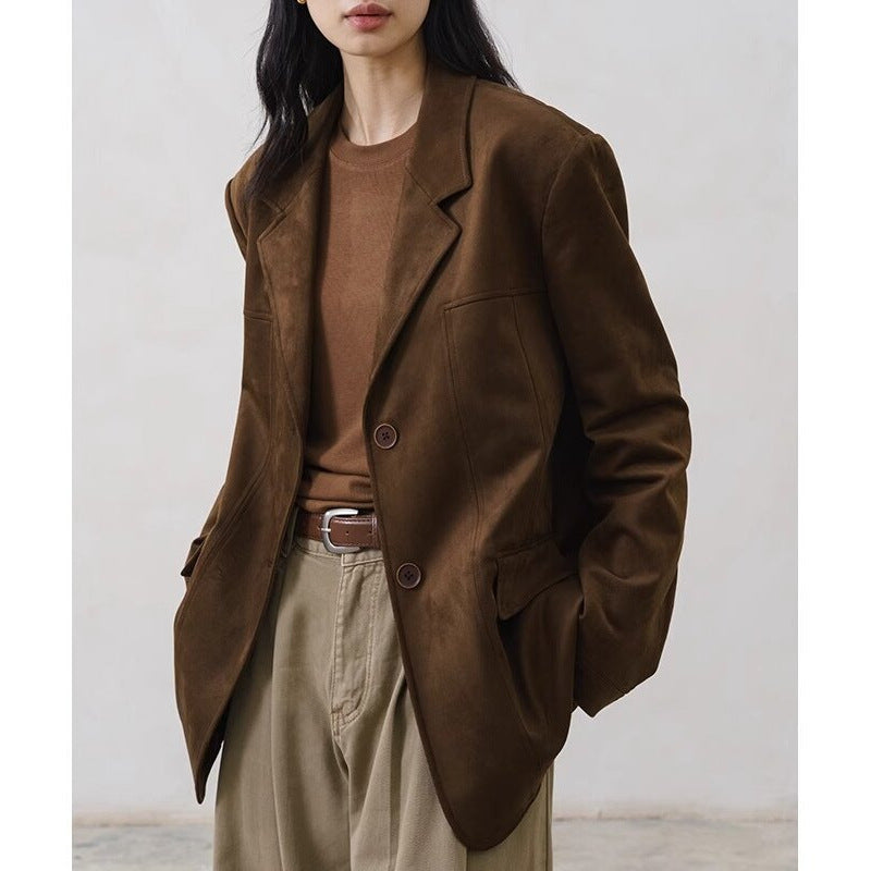 Women's Elegant and Casual Oversized Blazer Drune