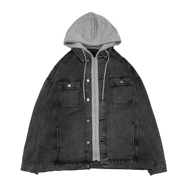 Men's Casual Overshirt Jacket with Hood Mune Fashion