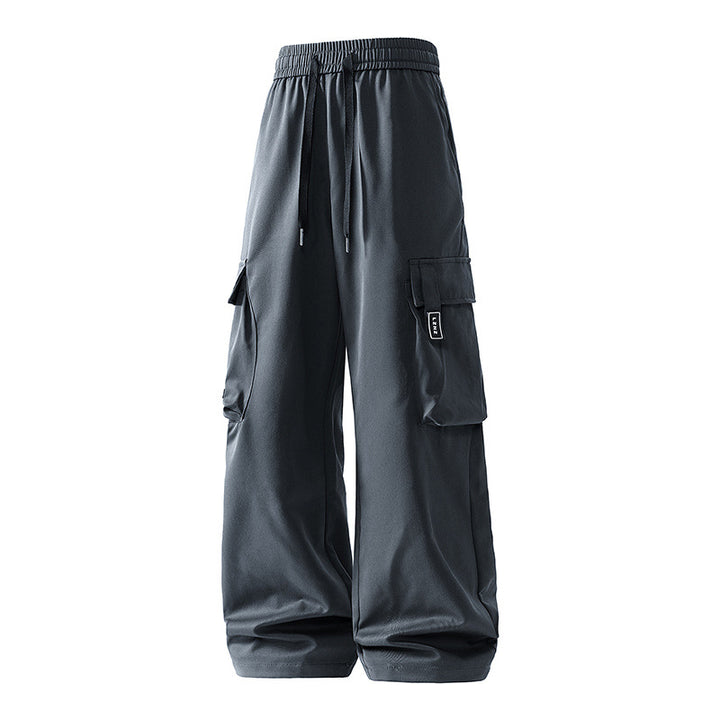 Men's Comfortable Cargo Pants with Wide Cut