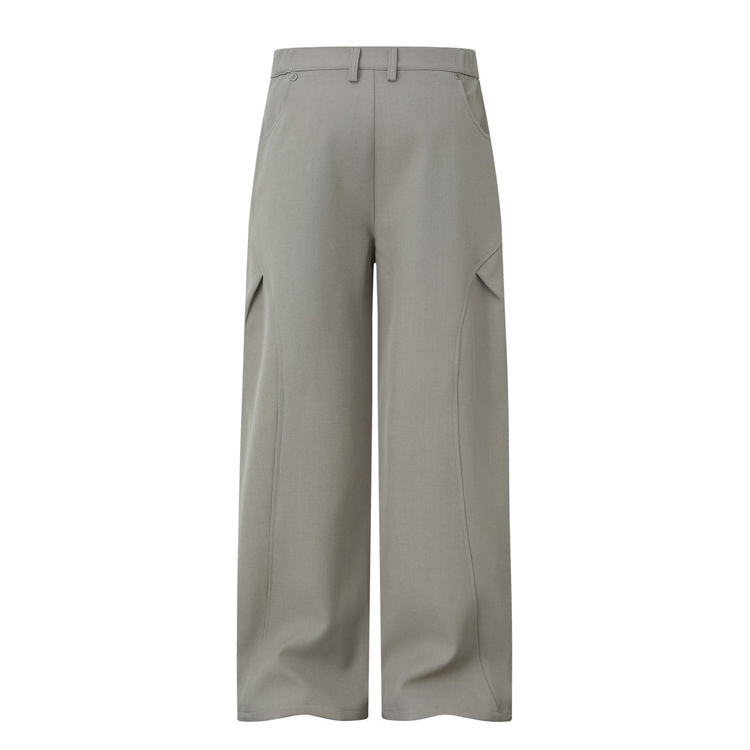 Women's Wide Pleated Trousers with High Waist and Wide Leg Mune Fashion