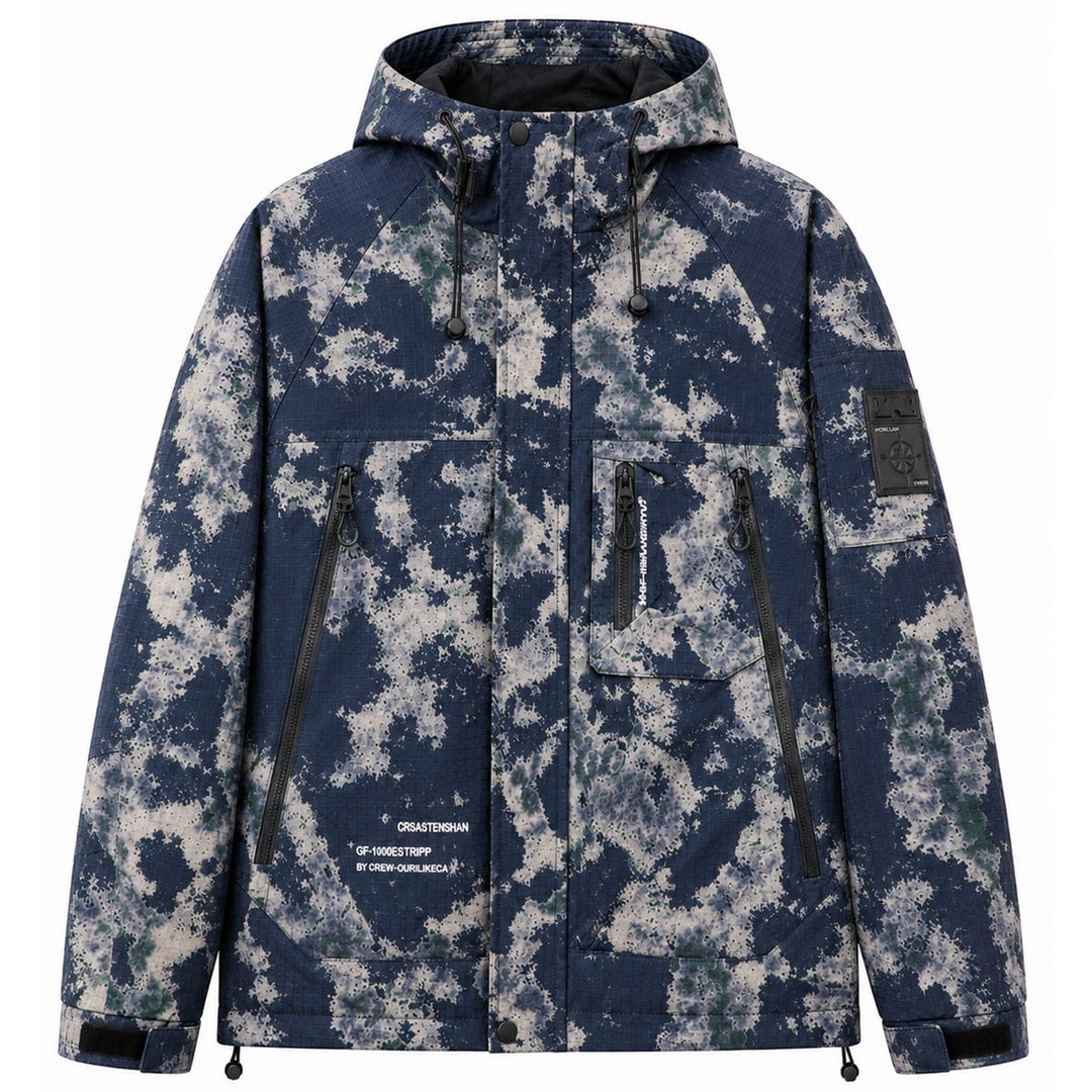Men's Multi-functional Outdoor Jacket with Hood Mune Fashion