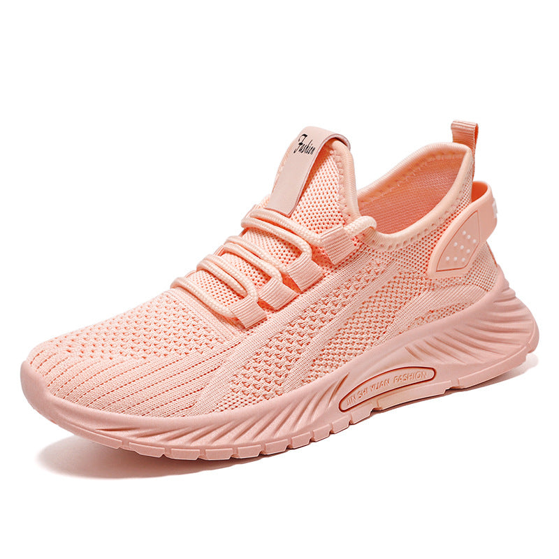 Unisex nan lightweight knitted sports sneakers with memory foam and slip-resistant profile sole Mune Fashion