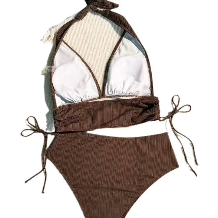 Ladies Triangle Bikini with fashionable wrap design Mune Fashion