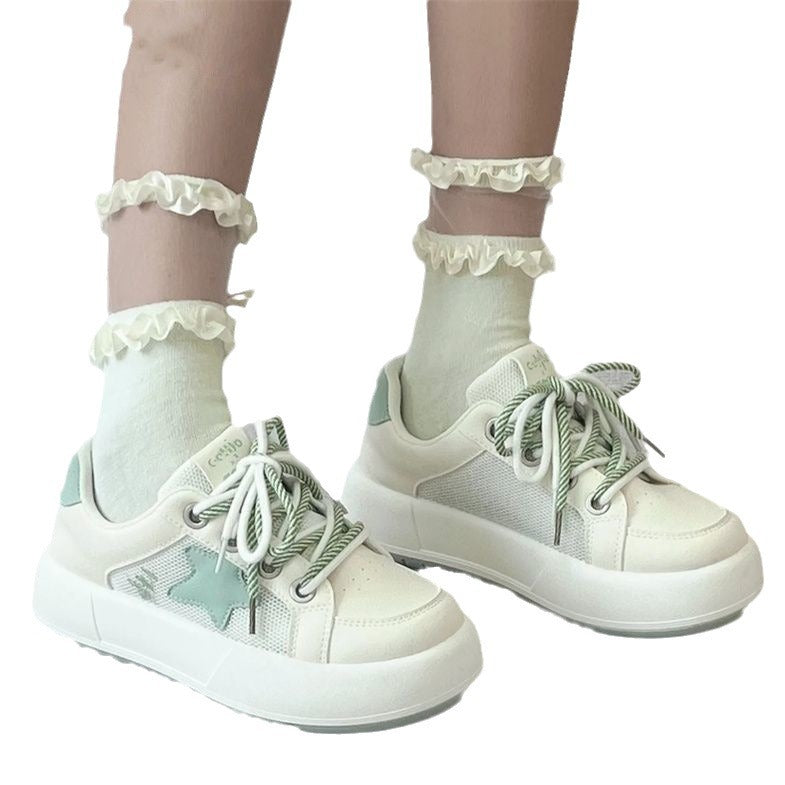 Women Sportive Sneakers with fashionable mesh design and non-slip sole Mune Fashion