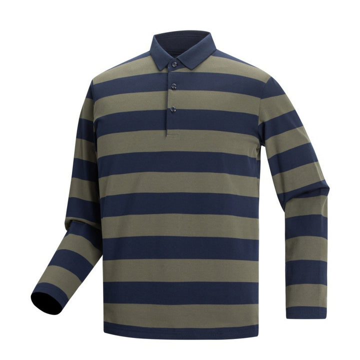 Men's Long Sleeve Polo Shirt Mune Fashion