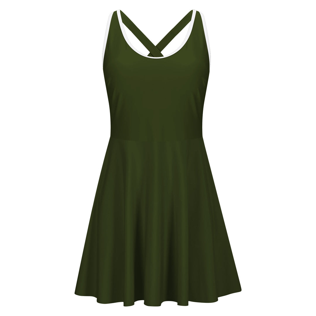 Women’s Sporty Swim Dress Mune Fashion