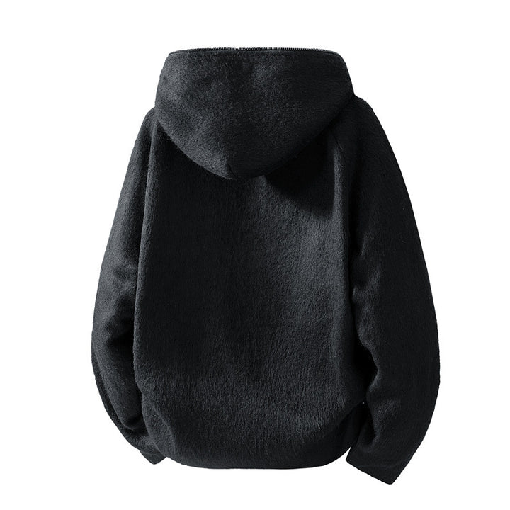 Men's Comfortable Fleece Jacket with Hood Mune Fashion