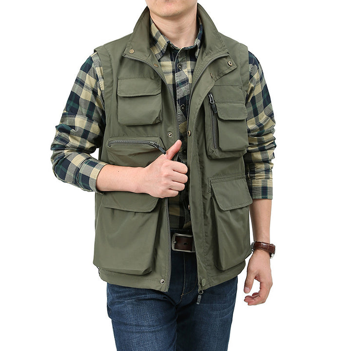 Men's Versatile Outdoor Vest with Practical Pockets Mune Fashion