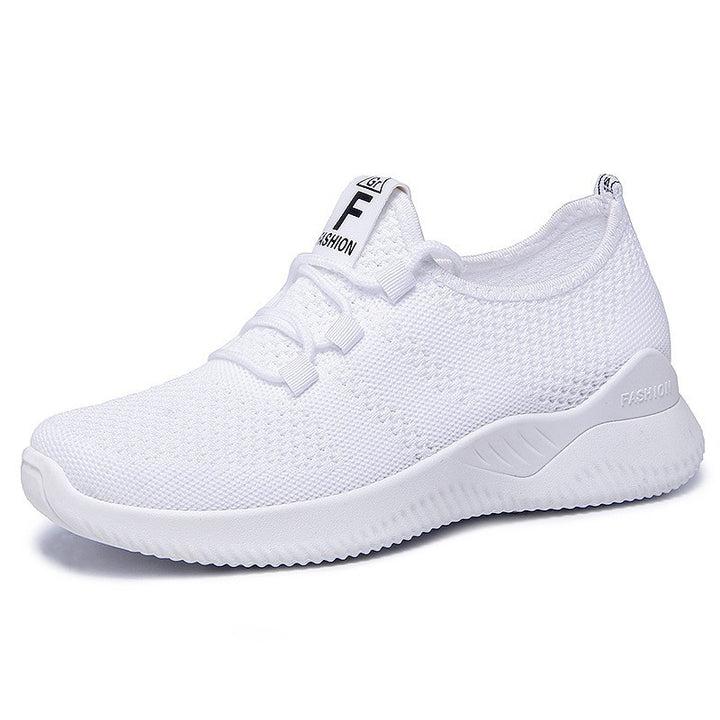 Unisex nan lightweight knit sneakers with elastic slip-on construction and cushioning EVA sole Mune Fashion