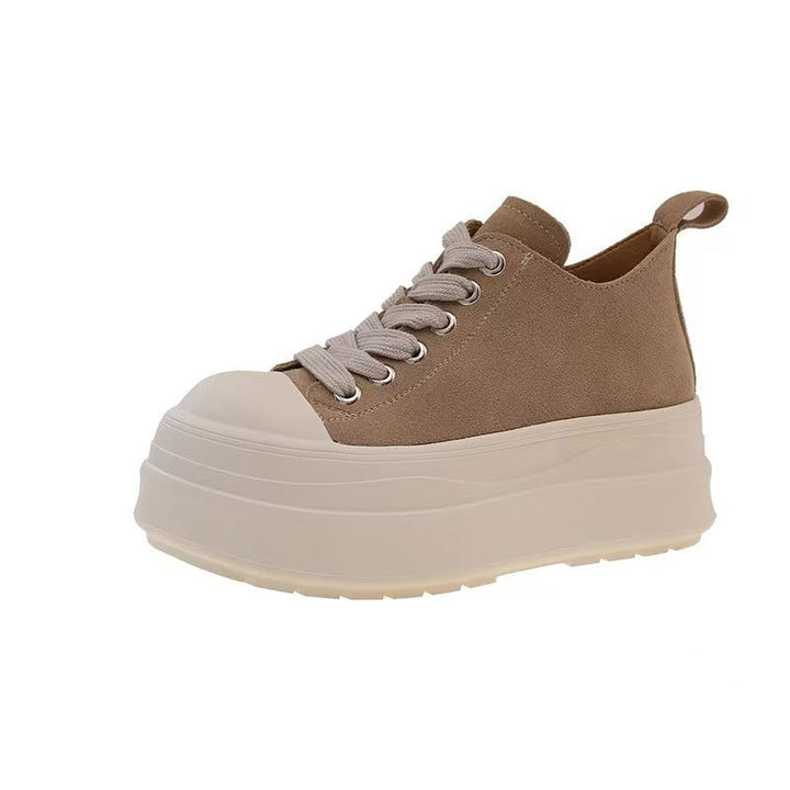 Women Sneakers with thick platform and breathable upper material Mune Fashion