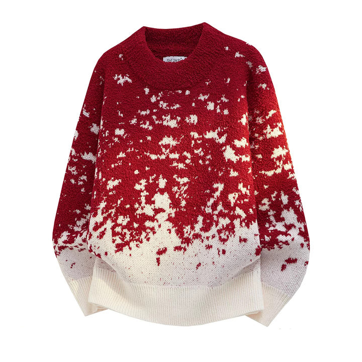 Women Stylish Oversized Knit Sweater Mune Fashion