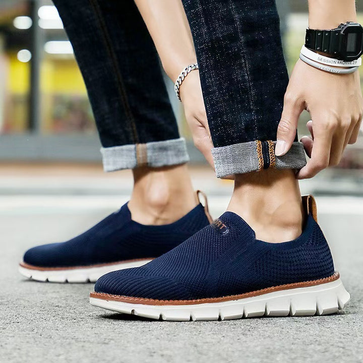 Men's Sportive Mesh Sneaker with Breathable Structure Mune Fashion