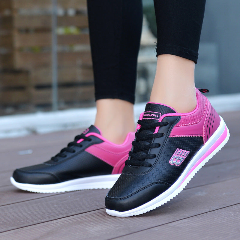 Women Lightweight Leisure and Walking Sneakers with Breathable Upper Material and Ergonomic Comfort Sole Mune Fashion