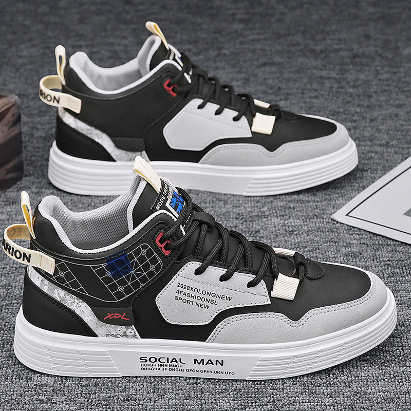 Women's sporty sneakers with modern design elements and slip-resistant sole Mune Fashion