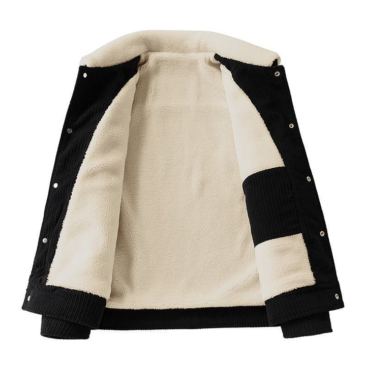 Men's casual jacket with teddy lining Mune Fashion