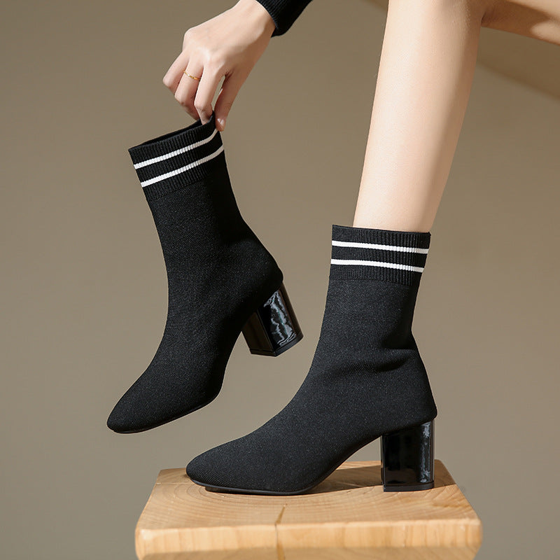 Women Sporty and Elegant Ankle Boots Mune Fashion