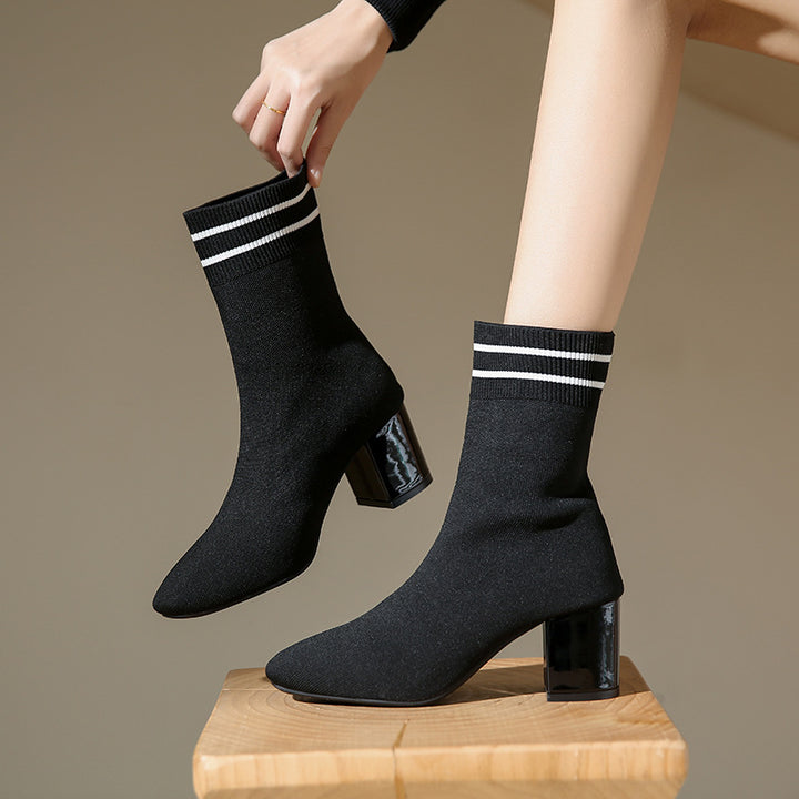 Women Sporty and Elegant Ankle Boots Mune Fashion