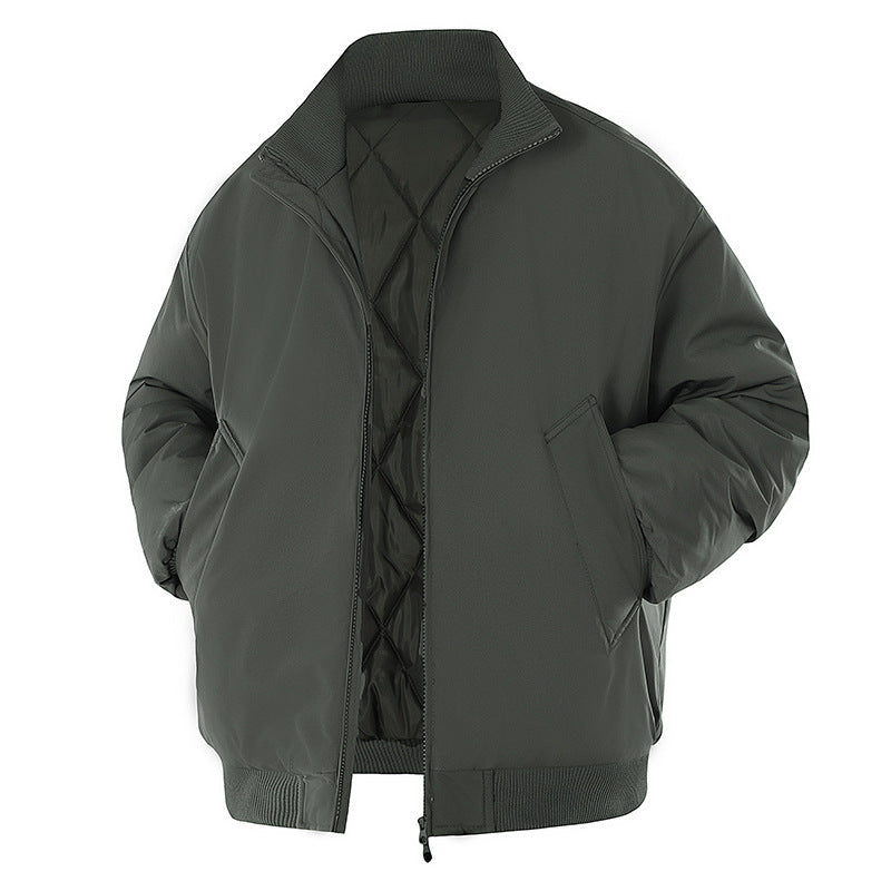 Men's Winter Jacket with Warm Inner Lining and Practical Pockets Mune