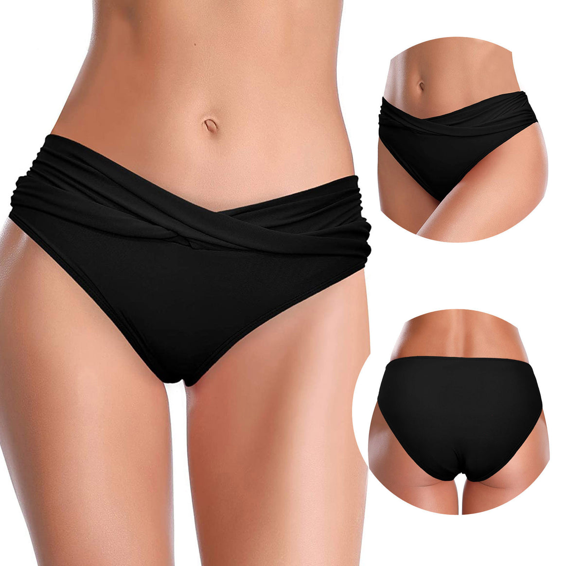 Women's bikini bottoms with elegant wrap design Mune Fashion