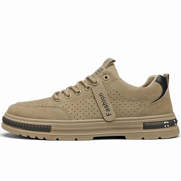 Ladies sporty sneakers with perforated surface and cushioning outsole Mune Fashion