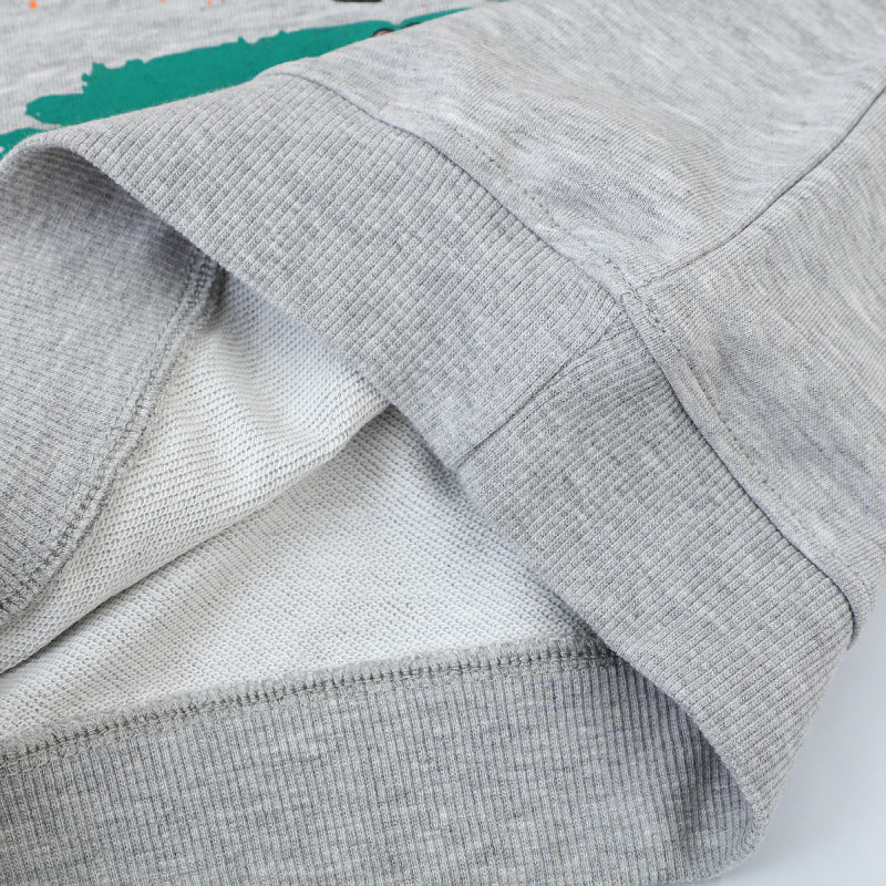 Boys sweatshirt with vibrant dinosaur motif Mune Fashion