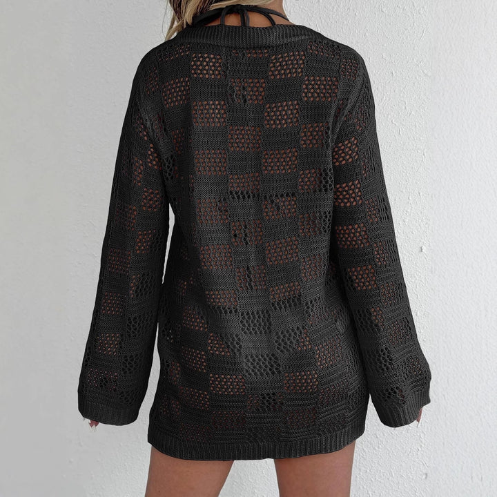 Women Casual Knit Beach Cover-up Mune Fashion