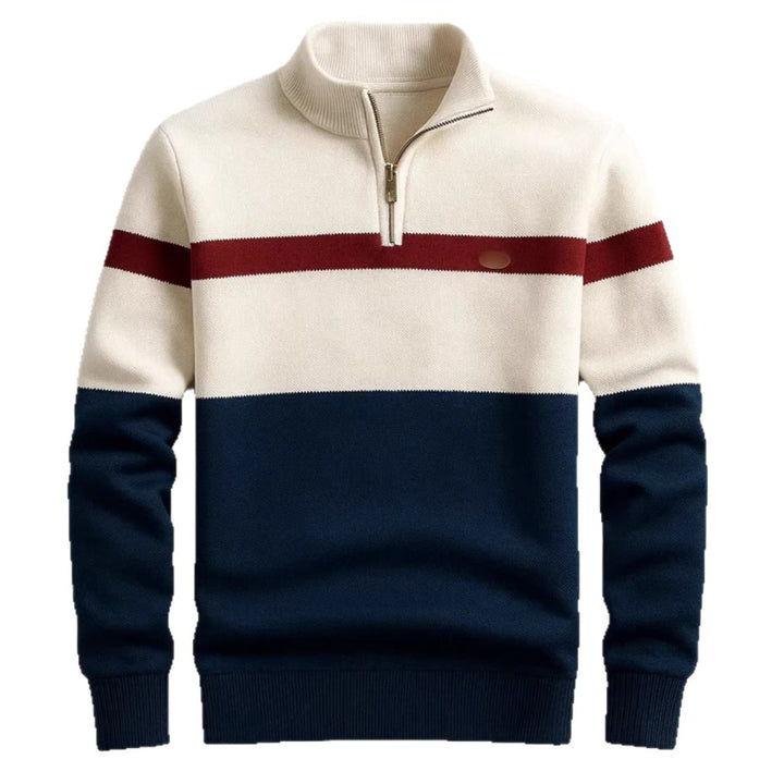 Men's Stylish Half-Zip Sweater