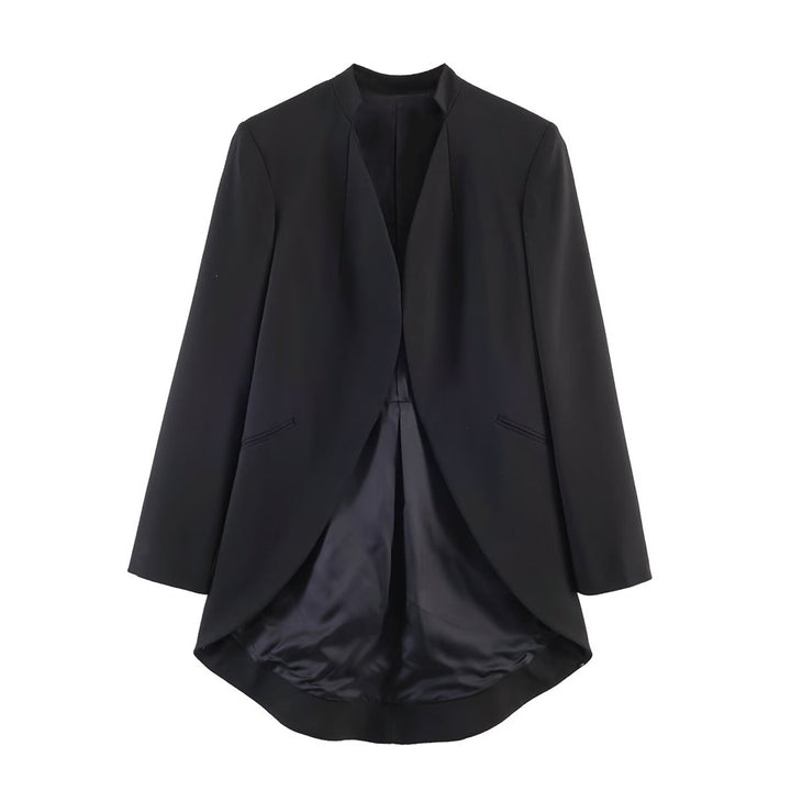 Women High-waisted elegant dress pants with crease and straight leg Mune Fashion