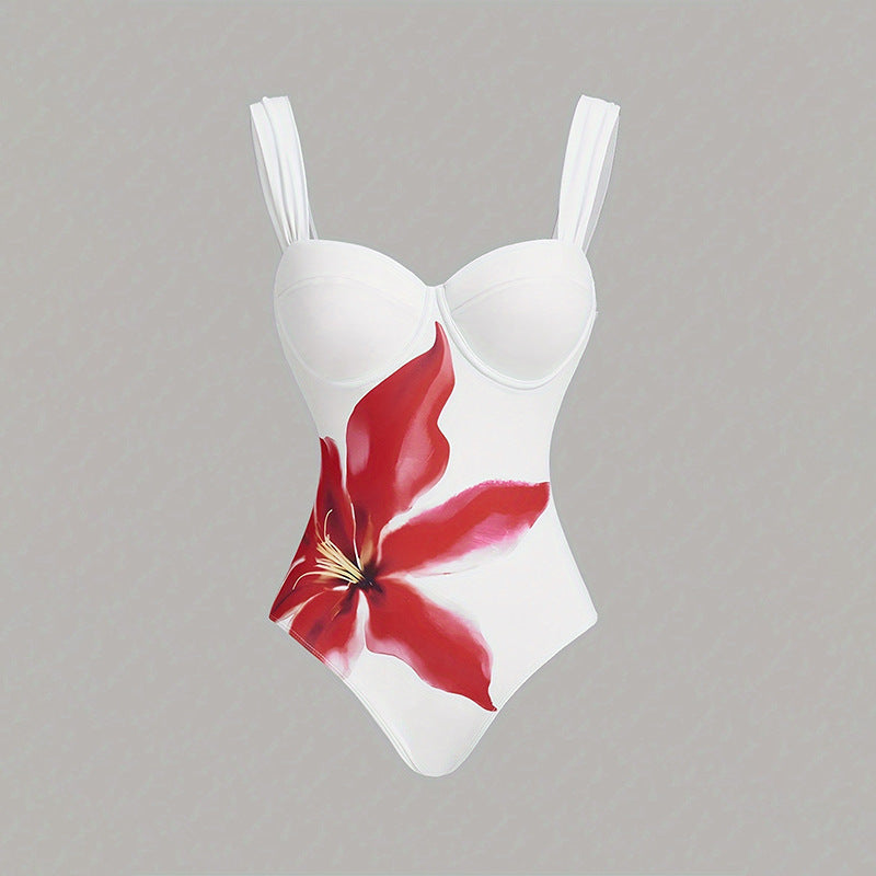 Women’s Swimsuit with Elegant Wrap Skirt Mune Fashion