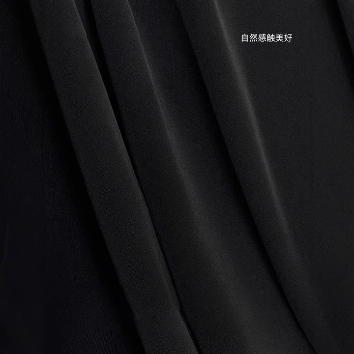 Women's Elegant and Flowing Maxi Skirt Drune