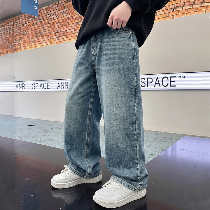Unisex wide jeans with modern cut Mune Fashion