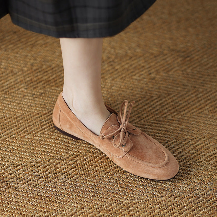 Ladies Elegant and Comfortable Moccasins Mune Fashion