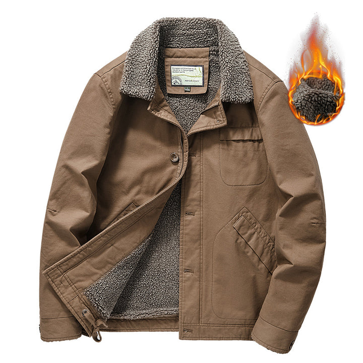 Men's Casual Transitional Jacket with Teddy Lining Mune Fashion