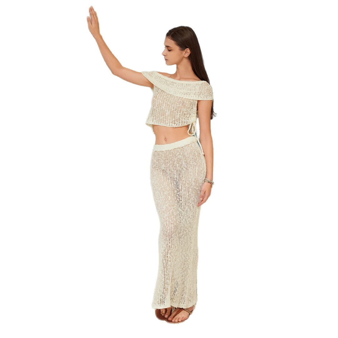 Ladies mesh dress set Mune Fashion
