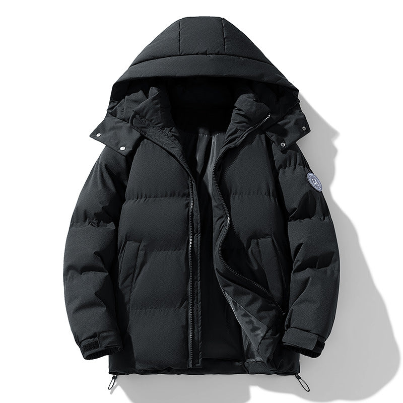 Men's Nano Urban Thermal Parka with three-dimensional quilted design, two-way zipper and adjustable hem Mune Fashion
