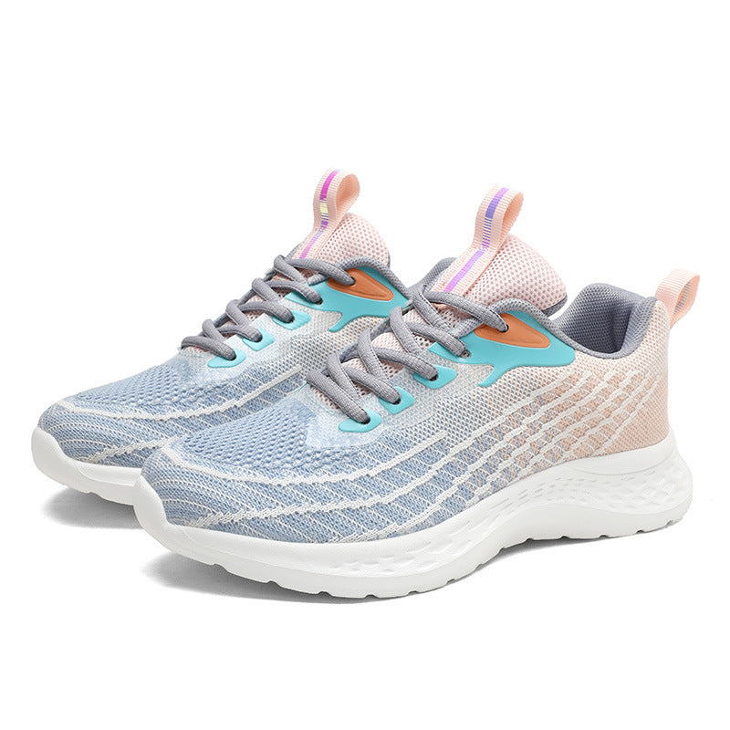 Women’s low-profile performance sneakers with three-dimensional mesh, reactive EVA cushioning, and pull tab Mune Fashion