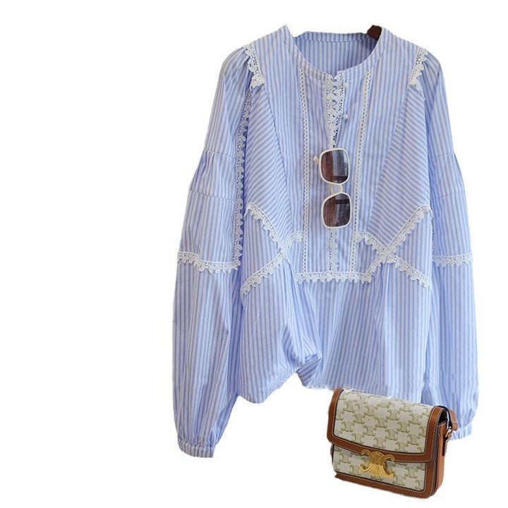Women's Playful Blouse with Ruffle Details Mune Fashion