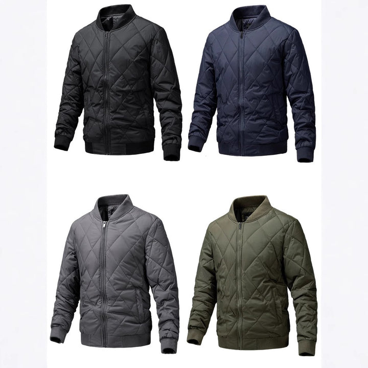 Men's quilted jacket with high insulation Mune Fashion