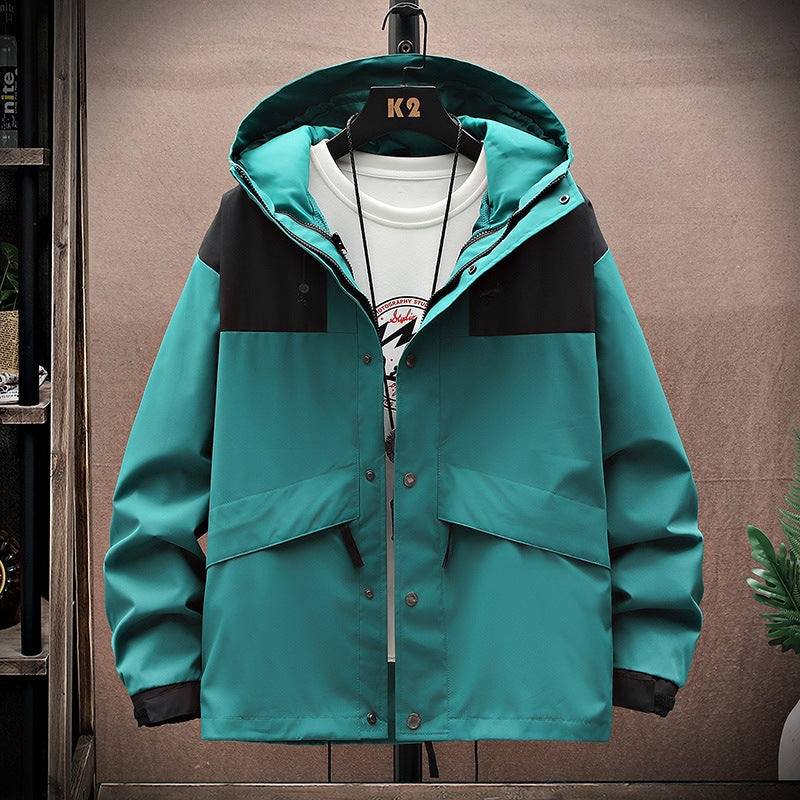 Men's functional jacket with adjustable hood system Mune Fashion