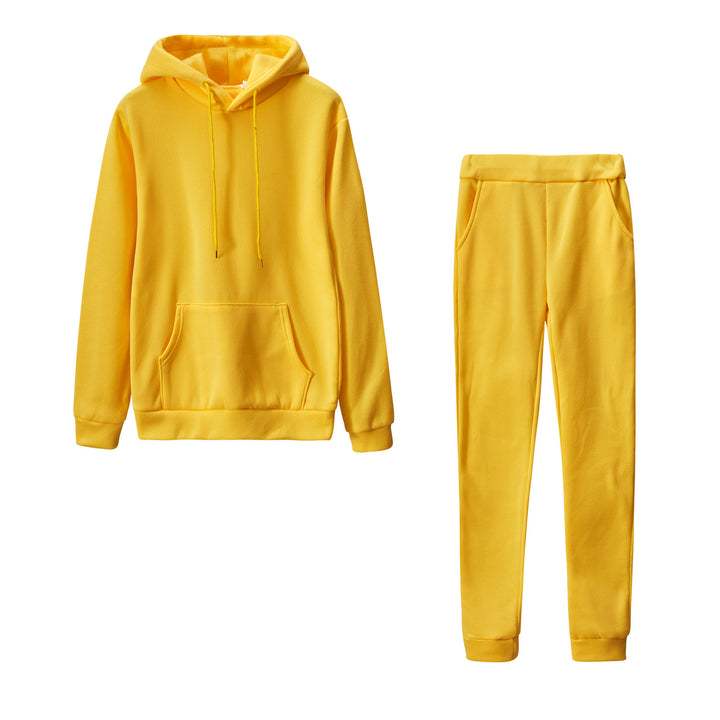 Women's nan Cozy loungewear set with oversized hoodie, kangaroo pocket and slim high waist jogging pants Mune Fashion