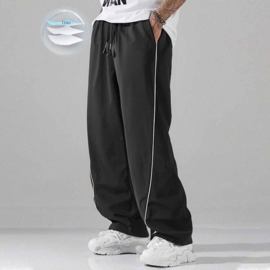 Men's sporty leisure pants with adjustable waistband and side pockets Mune Fashion