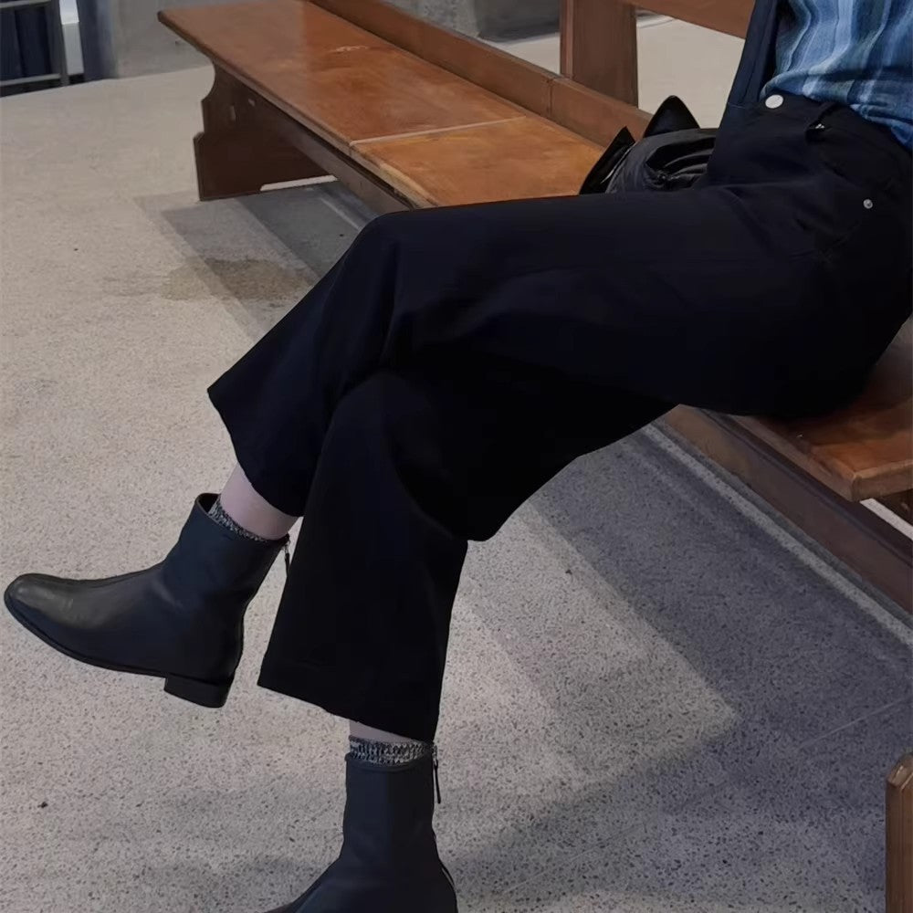 Ladies Stylish Ankle Boots with Trendy Design Mune Fashion