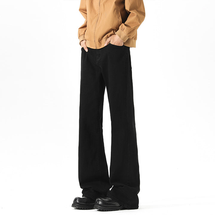 Men's comfortable and loose jeans with classic cut Mune Fashion