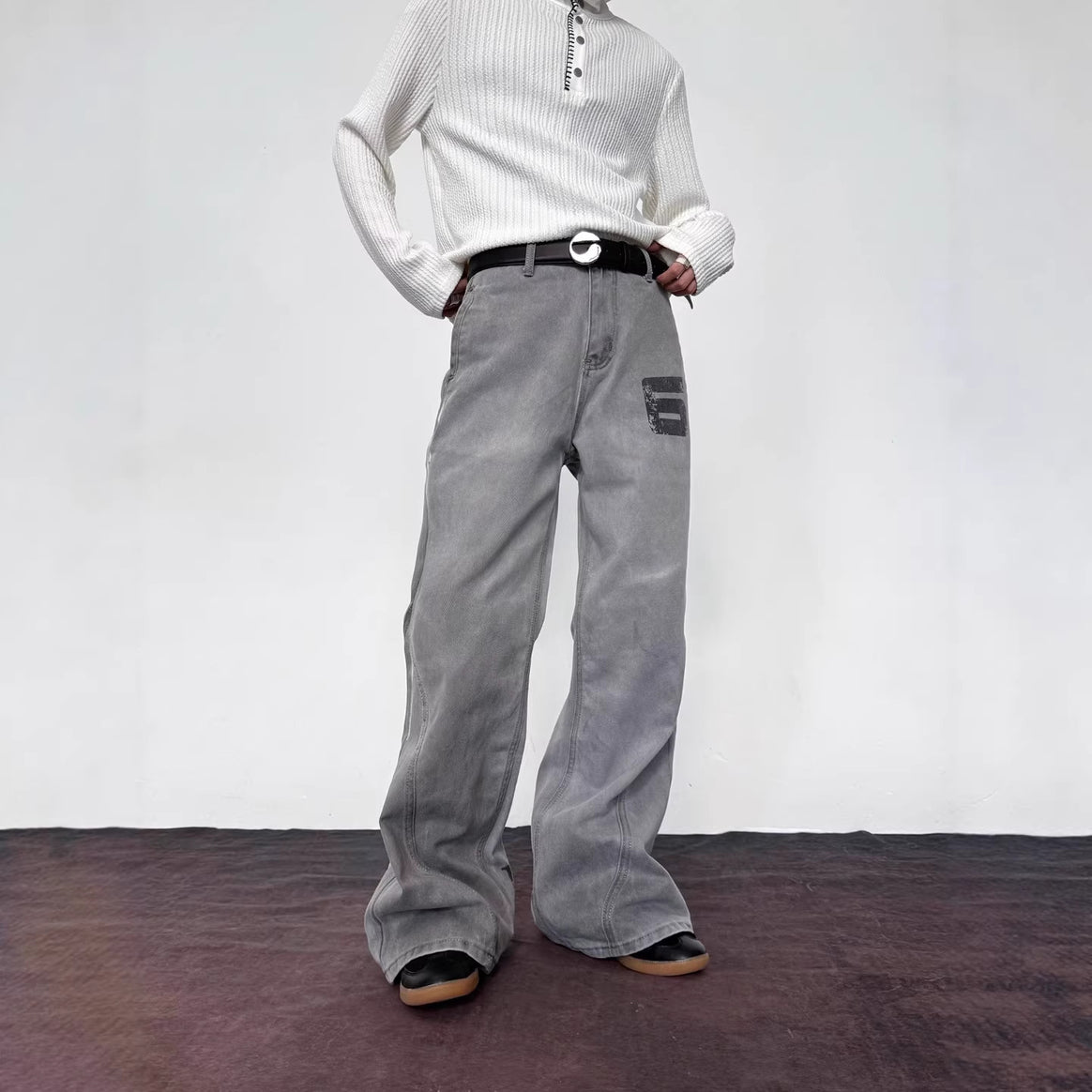 Men's Casual Wide Leg Pants Mune Fashion
