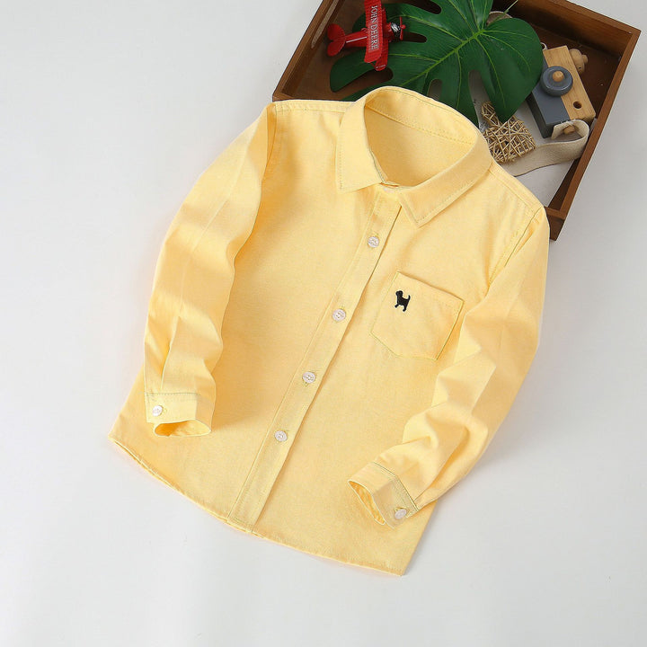 Unisex Long Sleeve Shirt with Practical Chest Pocket Mune Fashion