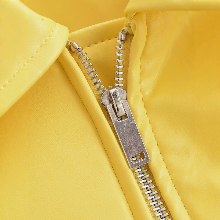 Women's Oversized Bomber Jacket with Zipper, Ribbed Hem and Flap Pockets Mune Fashion