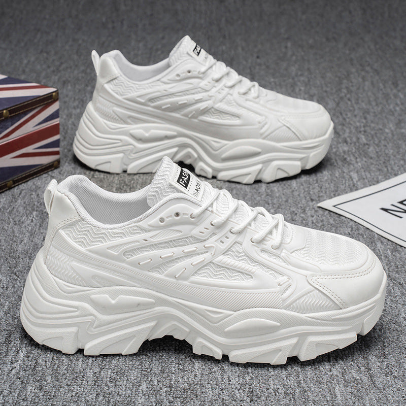 Ladies sporty sneakers with cushioning outsole and breathable inserts Mune Fashion