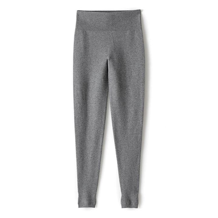 Women Shaping High Waist Knit Leggings with Thermofinish Mune Fashion