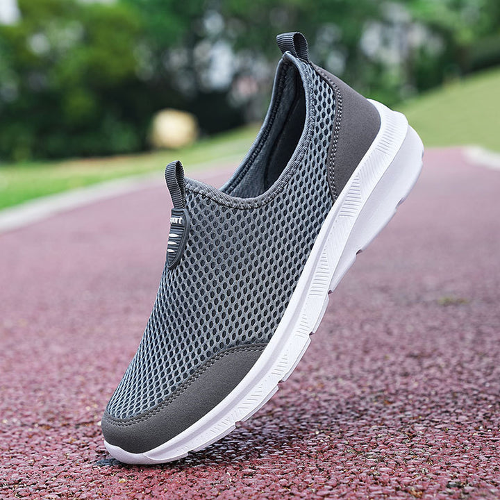 Unisex nan ultralight mesh slip-on with viscoelastic footbed and flexible non-slip outsole Mune Fashion