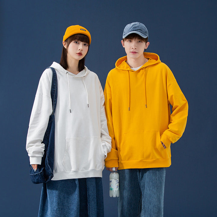 Women's Oversized Hoodie with Kangaroo Pocket, Dropped Shoulders and Adjustable Drawstring Mune Fashion